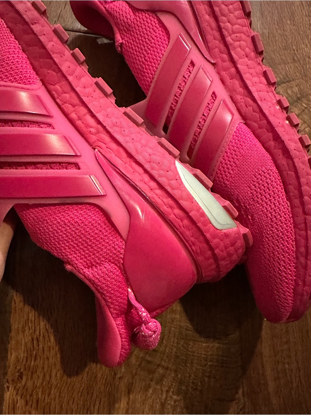 Adidas x Ivy Park Ultraboost Shock Pink Running Shoes Pink - Picture 6 of 6